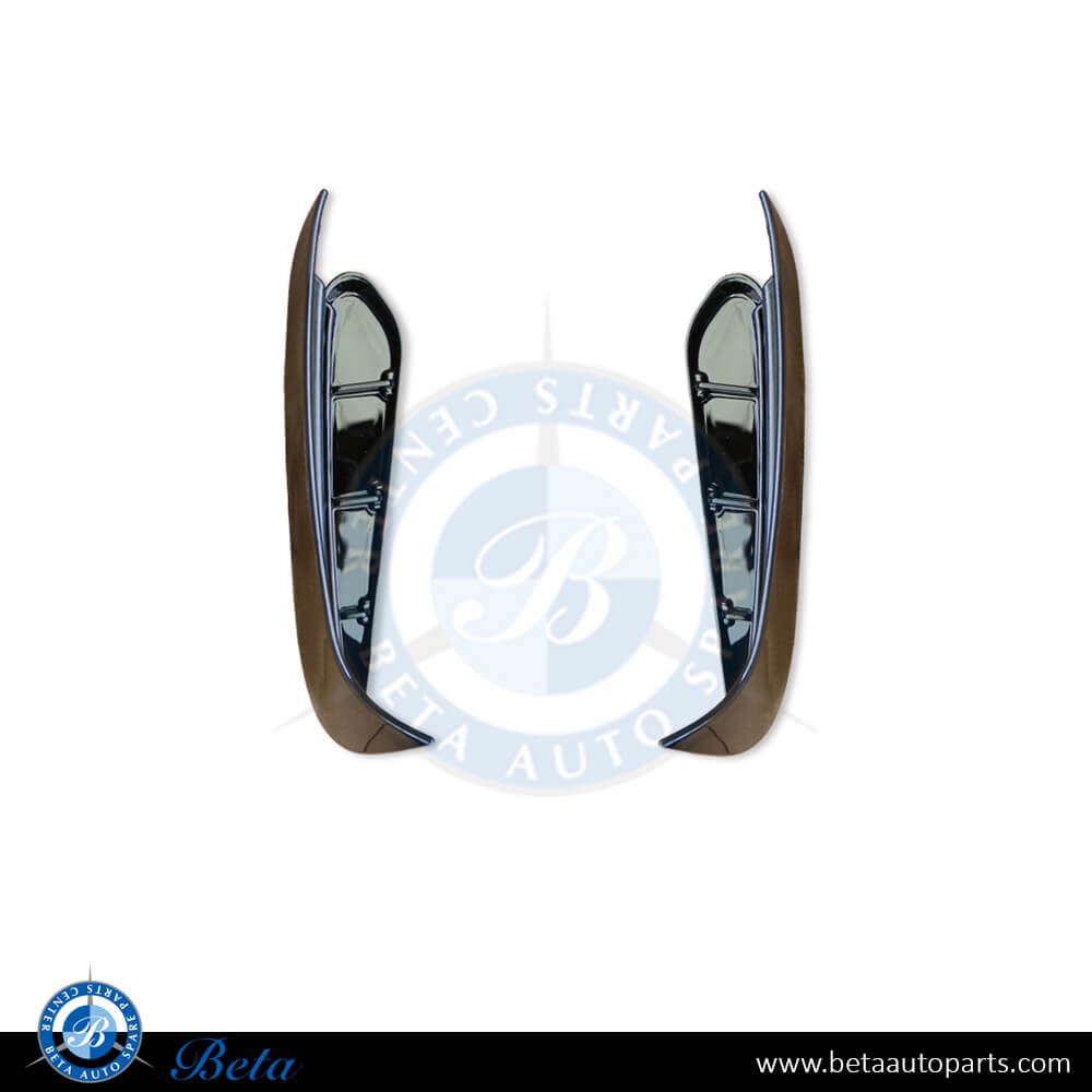Rear Bumper Vents for M-TEK for BMW 3 Series G20 2019-Up models, Part Number 51128075815 / 51128075816 Rear Bumper Vents for M-TEK for BMW 3 Series G20 2019-Up models, Part Number 51128075815 / 51128075816